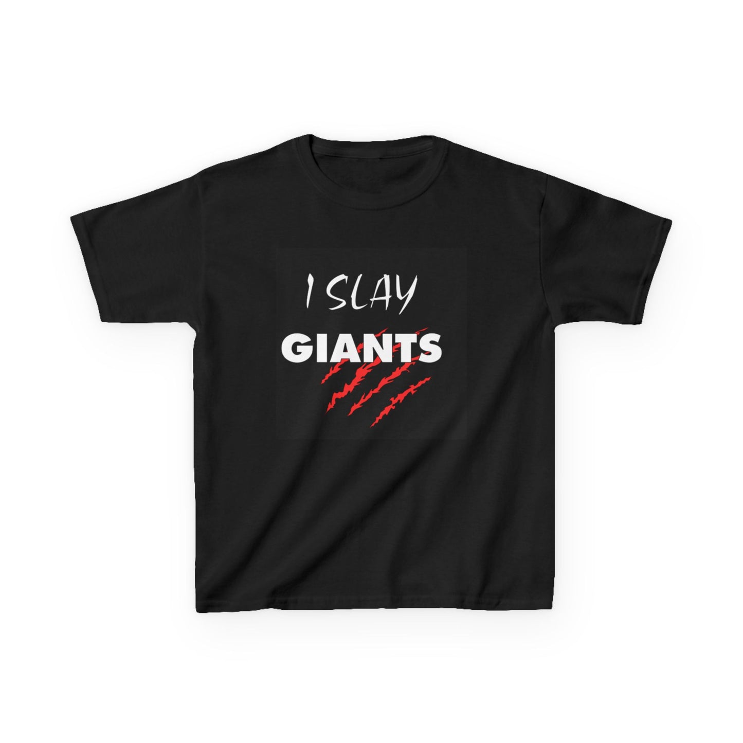 David and Goliath Inspired Kids Heavy Cotton™ Tee (black)