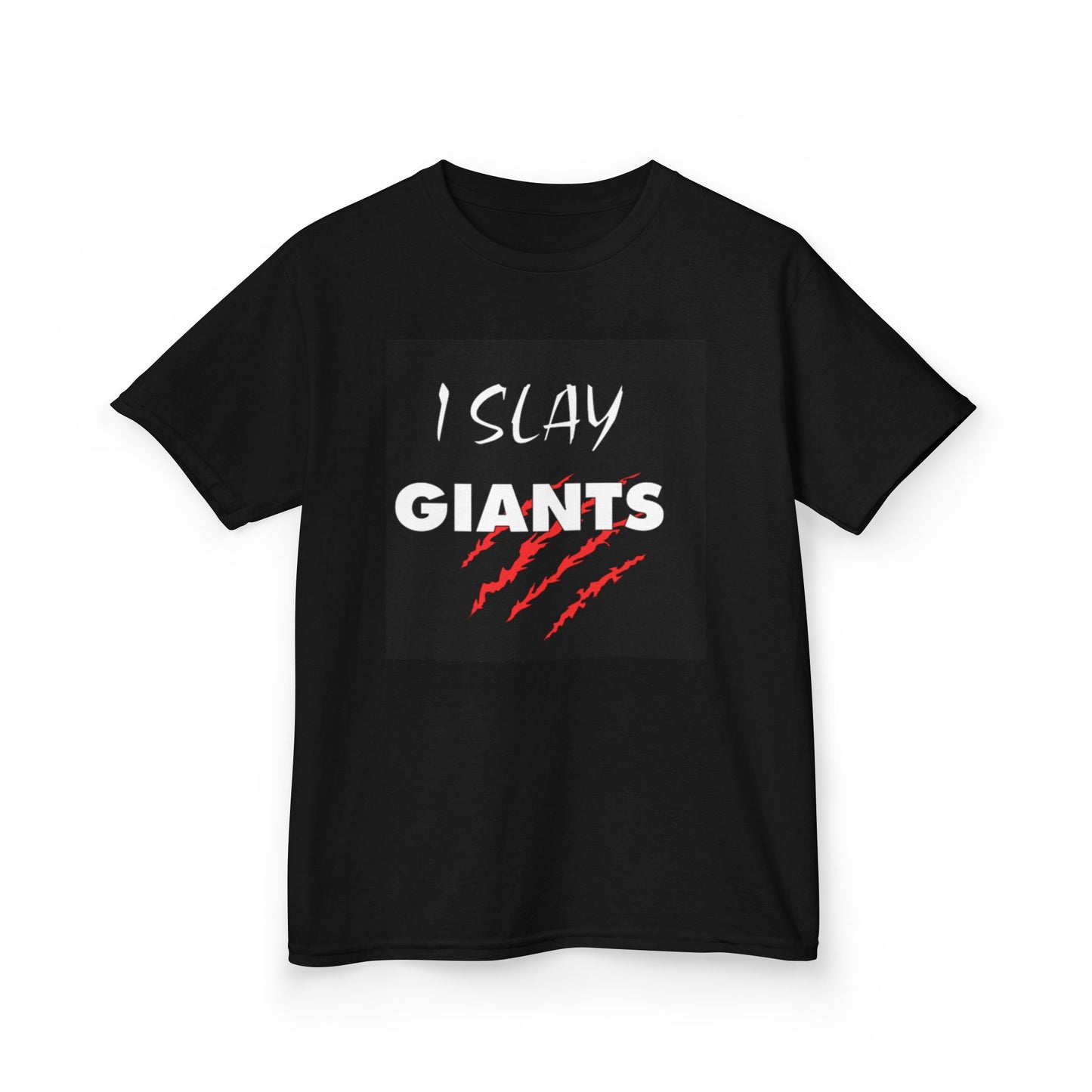 David and Goliath Inspired Kids Heavy Cotton™ Tee (black)