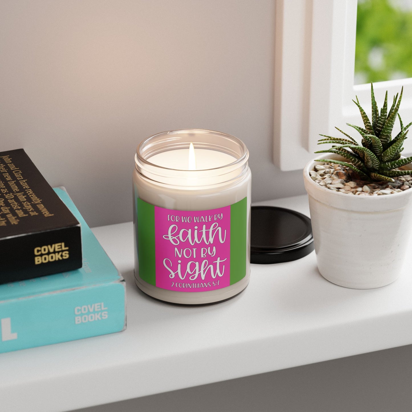 Faith Scented Soy Candle, 9oz